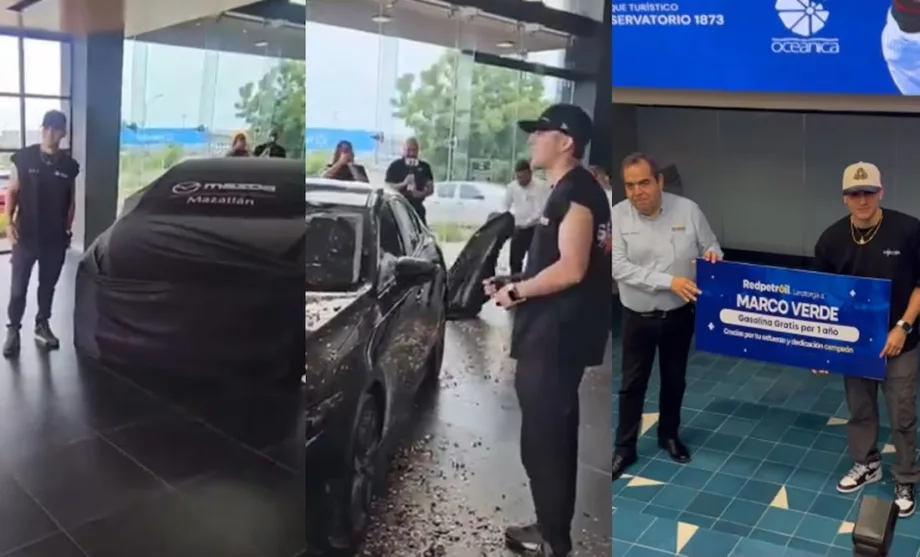 Marco Verde recibe un auto tras ganar plata en París 2024