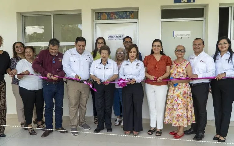 Inauguran el 'Aula Rosa' en La Borreguera de Tampico para el empoderamiento femenino