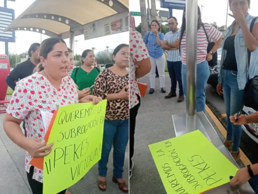 Padres protestan contra subrogación de Cendis en Ciudad Victoria