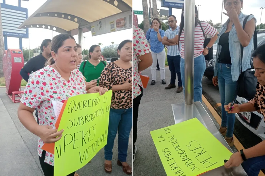 Padres protestan contra subrogación de Cendis en Ciudad Victoria