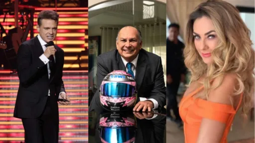 Papá de Checo Pérez busca reconciliación entre Aracely Arámbula y Luis Miguel