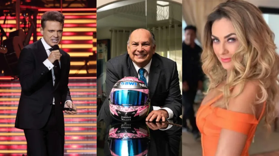 Papá de Checo Pérez busca reconciliación entre Aracely Arámbula y Luis Miguel