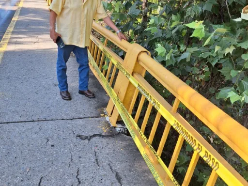 Supervisa Obras Públicas estructura de puentes viales en Cd. Victoria