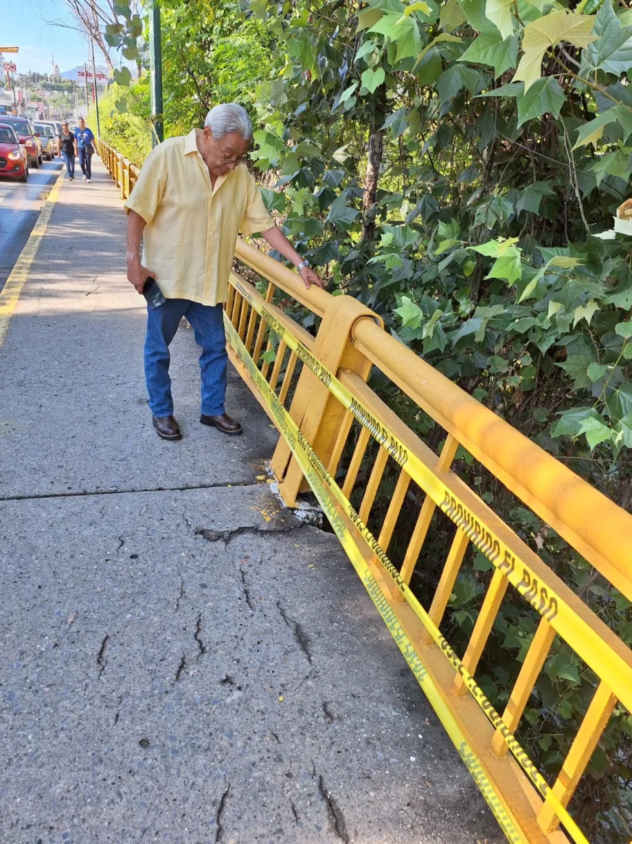 Supervisa Obras Públicas estructura de puentes viales en Cd. Victoria