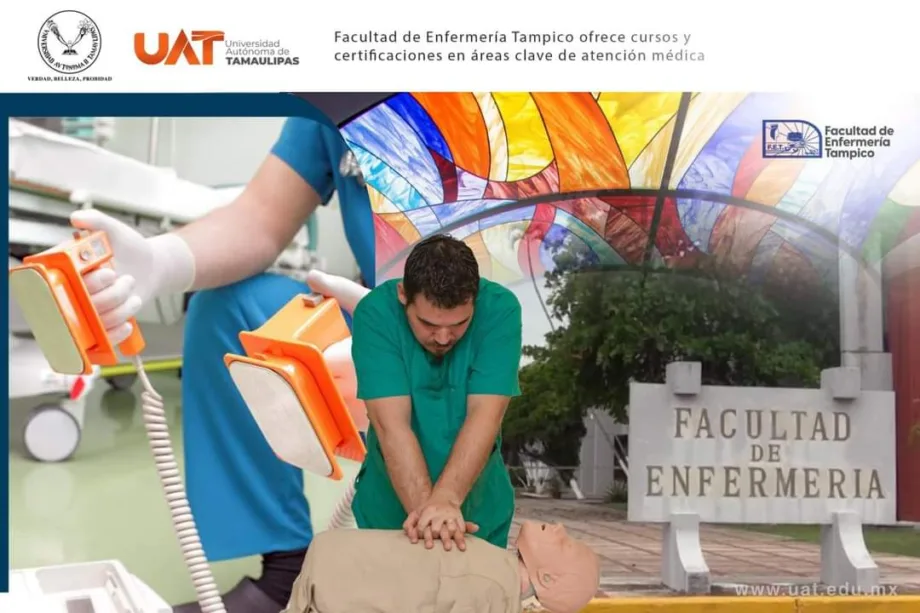 Facultad de Enfermería Tampico ofrece cursos y certificaciones en atención médica