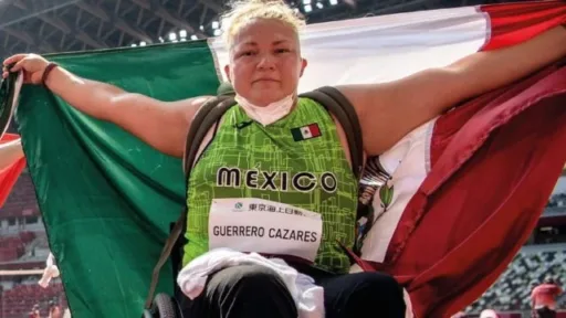 México obtiene bronce en Lanzamiento de Disco F55 con Rosa Guerrero