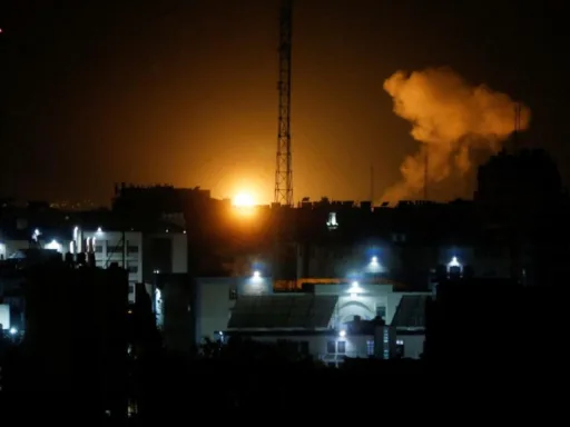 Israel Realiza Bombardeos en Cisjordania