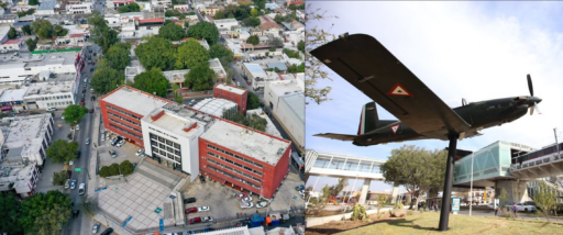 Palacio Federal de Ciudad Victoria: Homenaje al Escuadrón 201