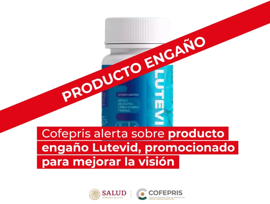 Coepris Tamaulipas advierte sobre el riesgo sanitario de cápsulas para los ojos