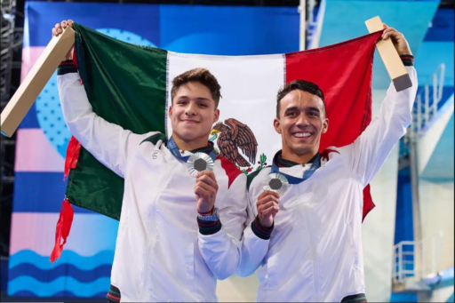 Osmar Olvera y Juan Manuel Celaya Ganan Plata en Clavados para México