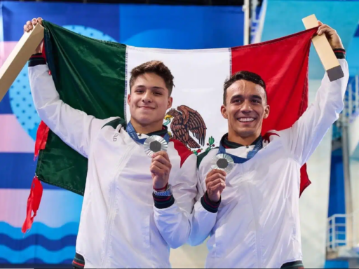 Osmar Olvera y Juan Manuel Celaya Ganan Plata en Clavados para México