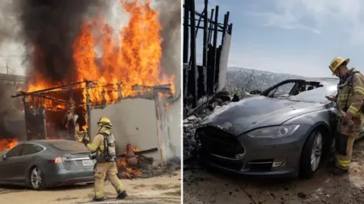 Incendio en Tijuana por conexión ilegal de Tesla