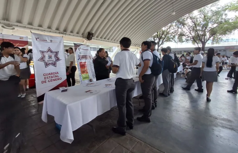 Guardia Estatal de Género se suma a la prevención del embarazo adolescente