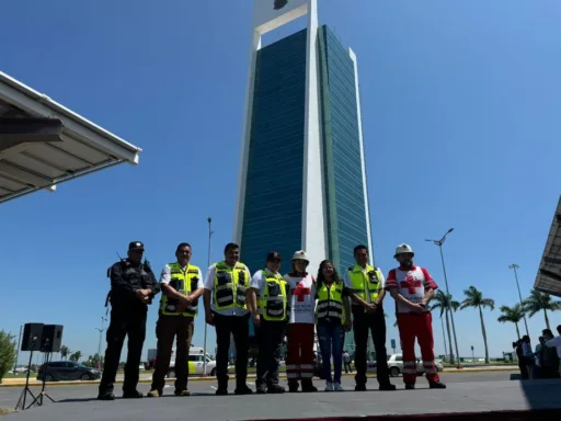 Evacúan a 2,173 personas en Simulacro Nacional 2024 de la Torre Bicentenario