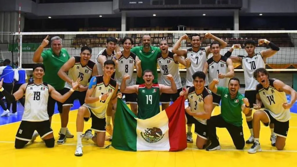 Tamaulipeco gana medalla histórica con la Selección Mexicana Sub-23 de voleibol