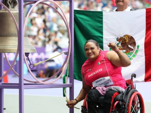 México celebra su primer Oro Paralímpico en París 2024