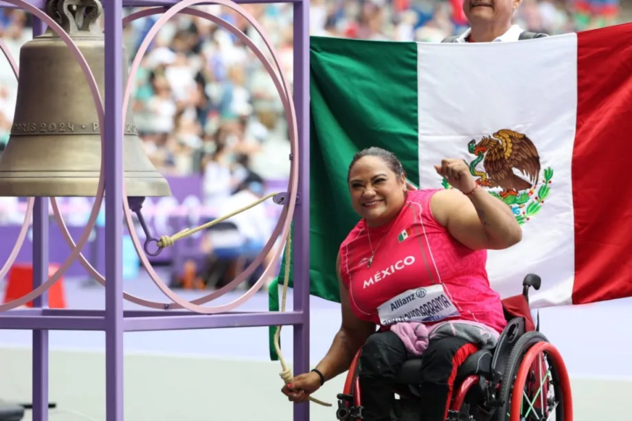 México celebra su primer Oro Paralímpico en París 2024