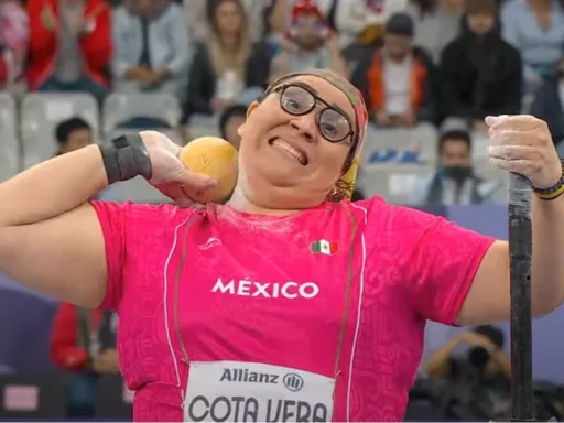 Gilda Guadalupe Cota gana medalla de plata en impulso de bala F33 en París 2024