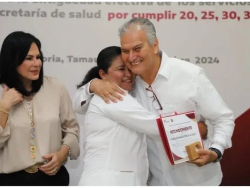 Reconocen Trayectoria de 220 Trabajadores de Salud en Tamaulipas