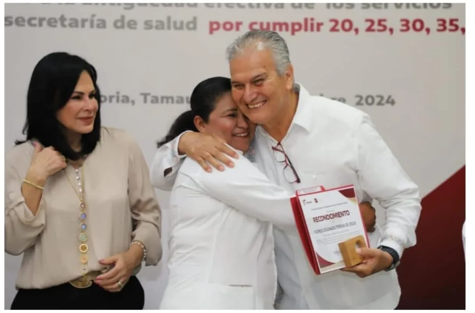 Reconocen Trayectoria de 220 Trabajadores de Salud en Tamaulipas