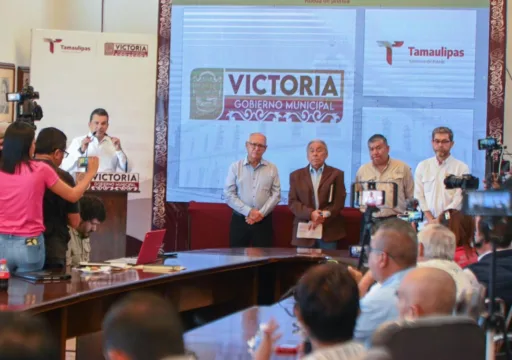 Eduardo Gattás informa sobre acciones y servicios del Gobierno Municipal en Cd. Victoria