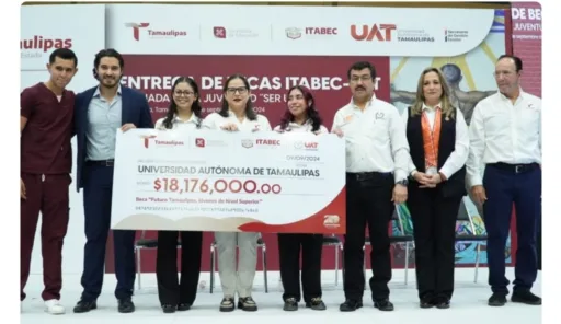 Más de 9 Mil Estudiantes de la UAT Reciben la Beca “Futuro Tamaulipas”