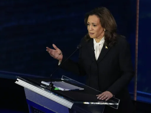 Kamala Harris se destaca en debate frente a Donald Trump