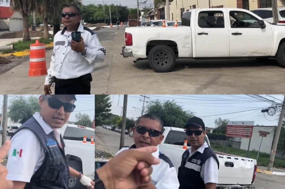 Agreden a reportero durante desfile cívico-militar en Ciudad Victoria