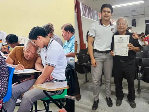 Orgullo en el CBTis 236: Alumnos capacitan a adultos para completar su educación básica