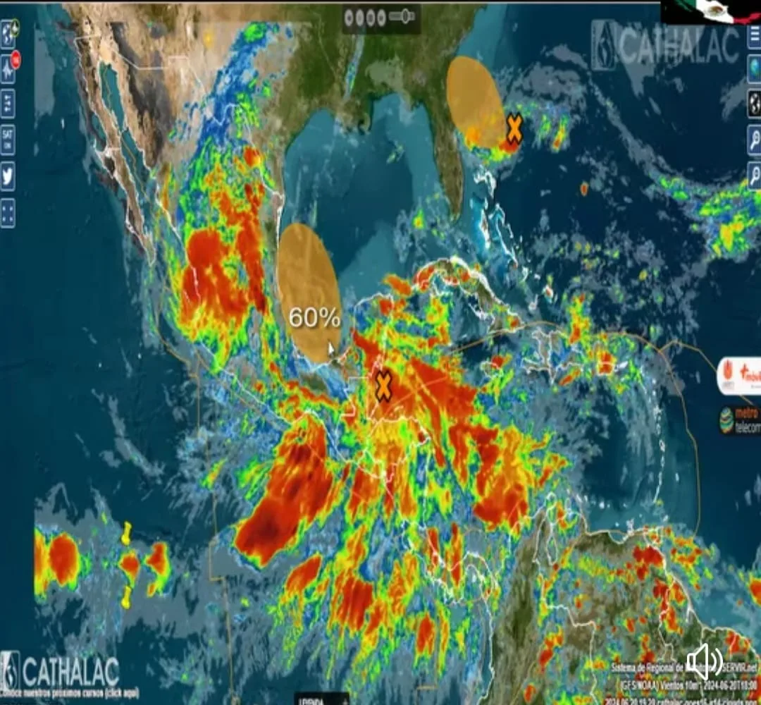 Pronostican intensas lluvias en 19 estados y fuertes vientos en Tamaulipas