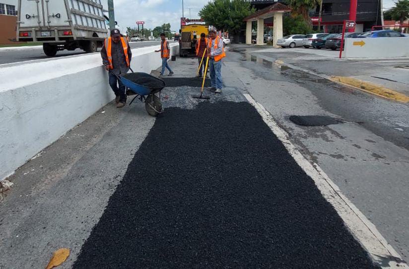 Restaura Municipio 270 m² más de bacheo en la ciudad