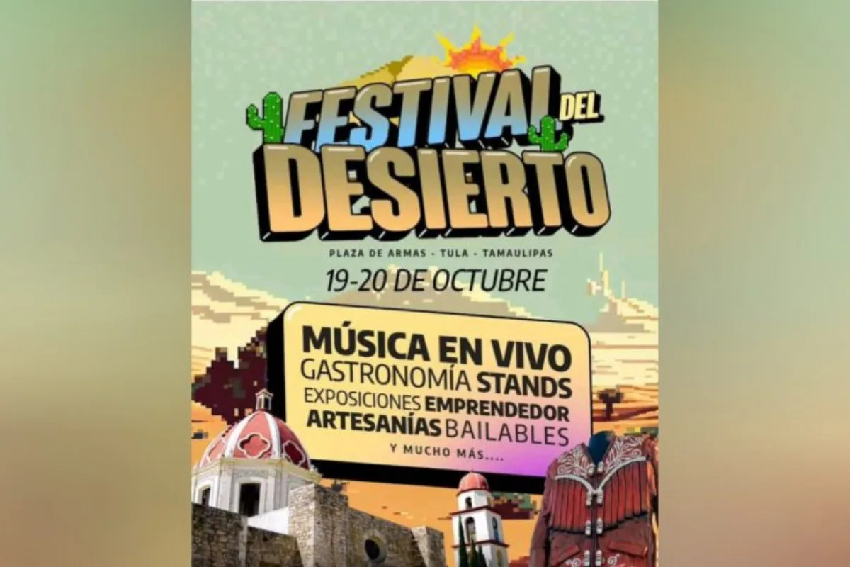 El Festival del Desierto 2024 llega a Tula, Pueblo Mágico