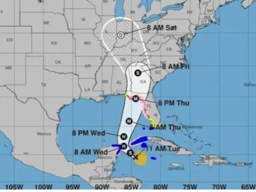 Tormenta Helene se mantendría distante a Tamaulipas: PC