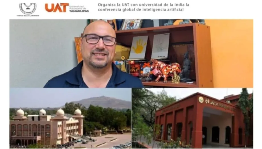 La UAT organiza conferencia global de inteligencia artificial con universidad de la India