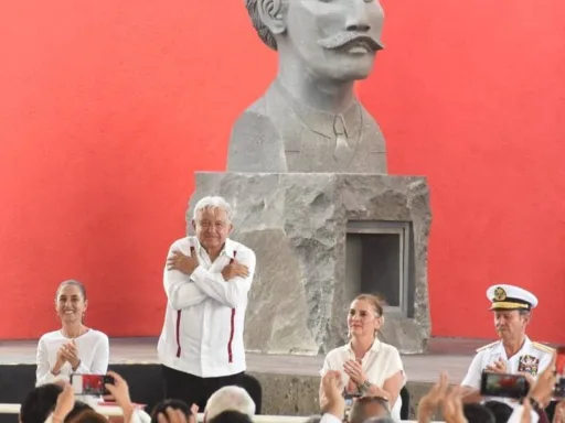 AMLO se despide de Tamaulipas con homenaje a Catarino Garza