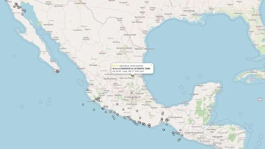 Otro sismo sacude Tamaulipas, ahora en Nuevo Morelos