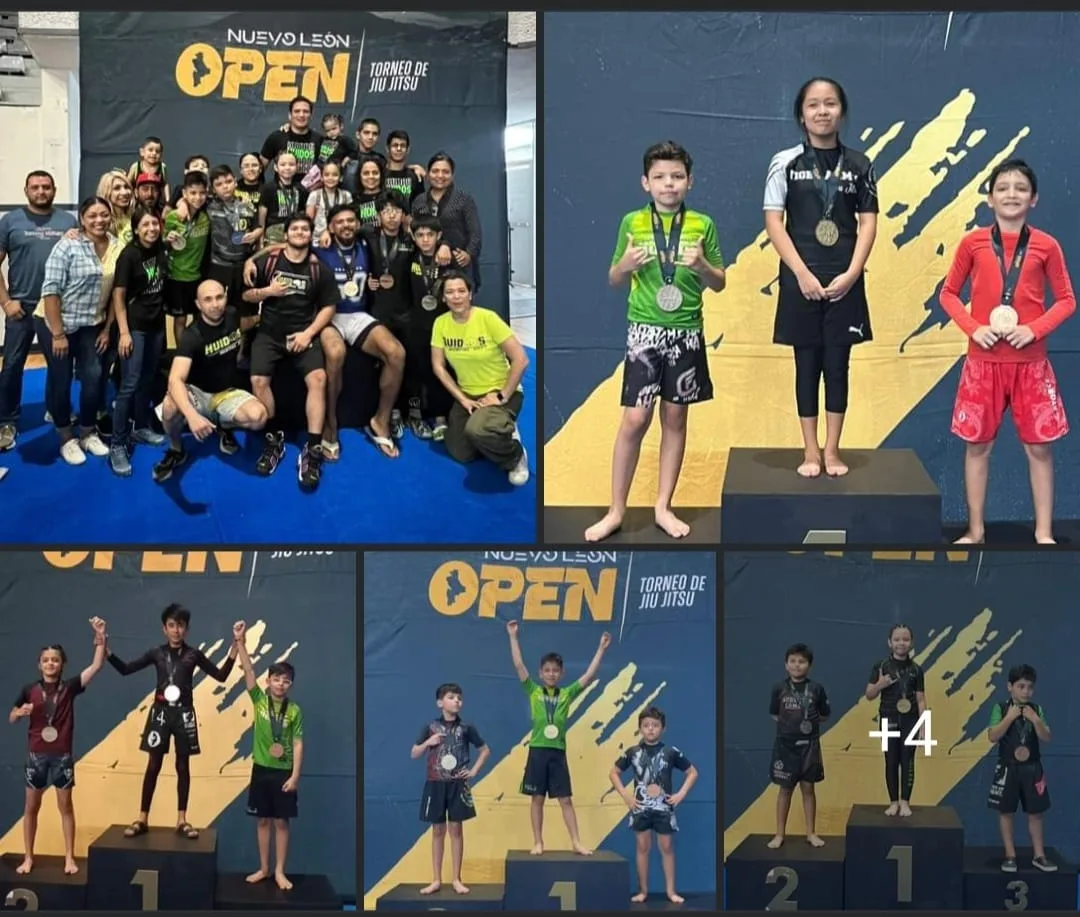 Tamaulipecos brillan en el Nuevo León Open 2024 de Jiu Jitsu Brasileño