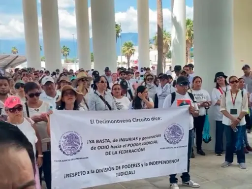 Debate sobre la reforma judicial llega al Congreso en medio de protestas