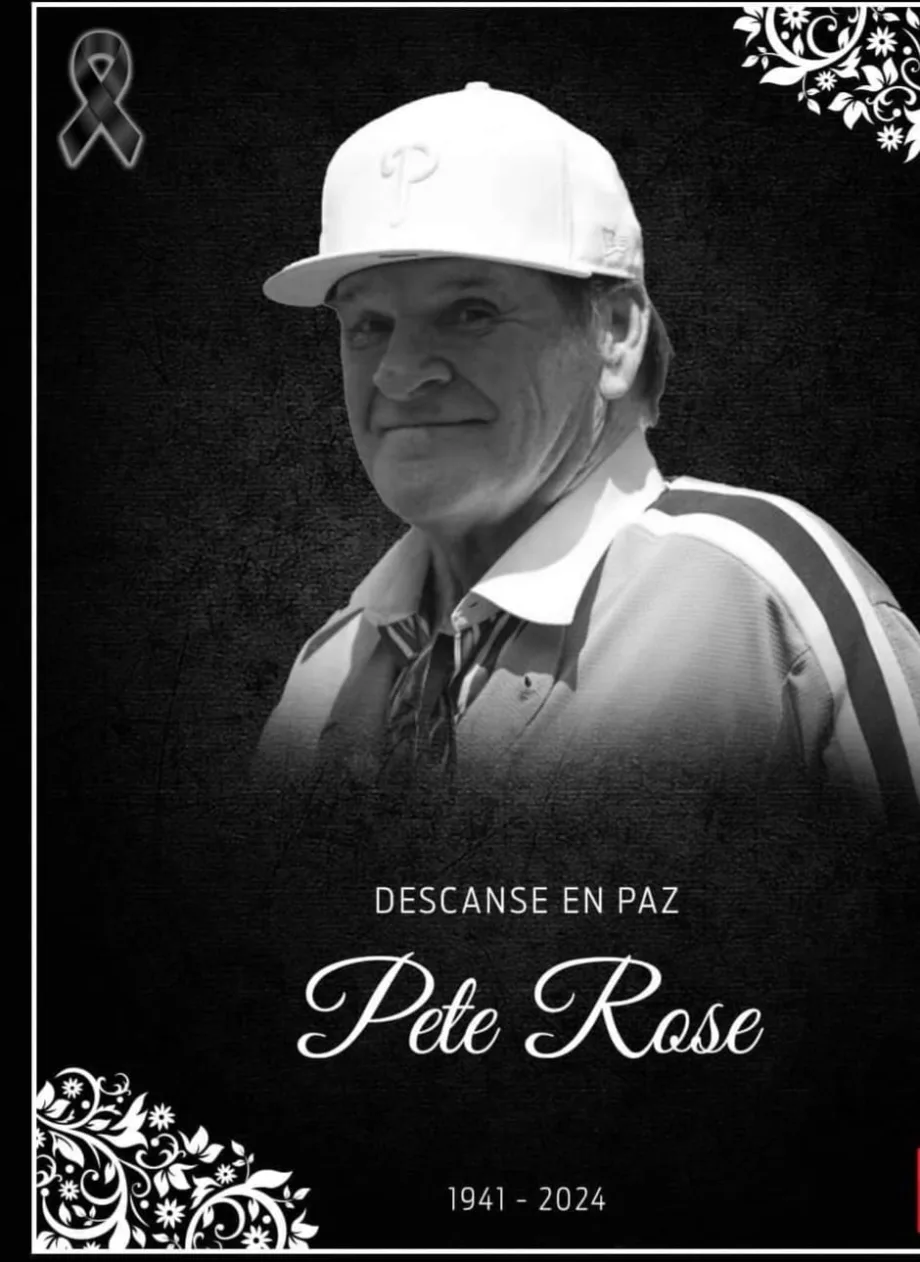 Muere Pete Rose, Leyenda de la MLB, a los 83 Años