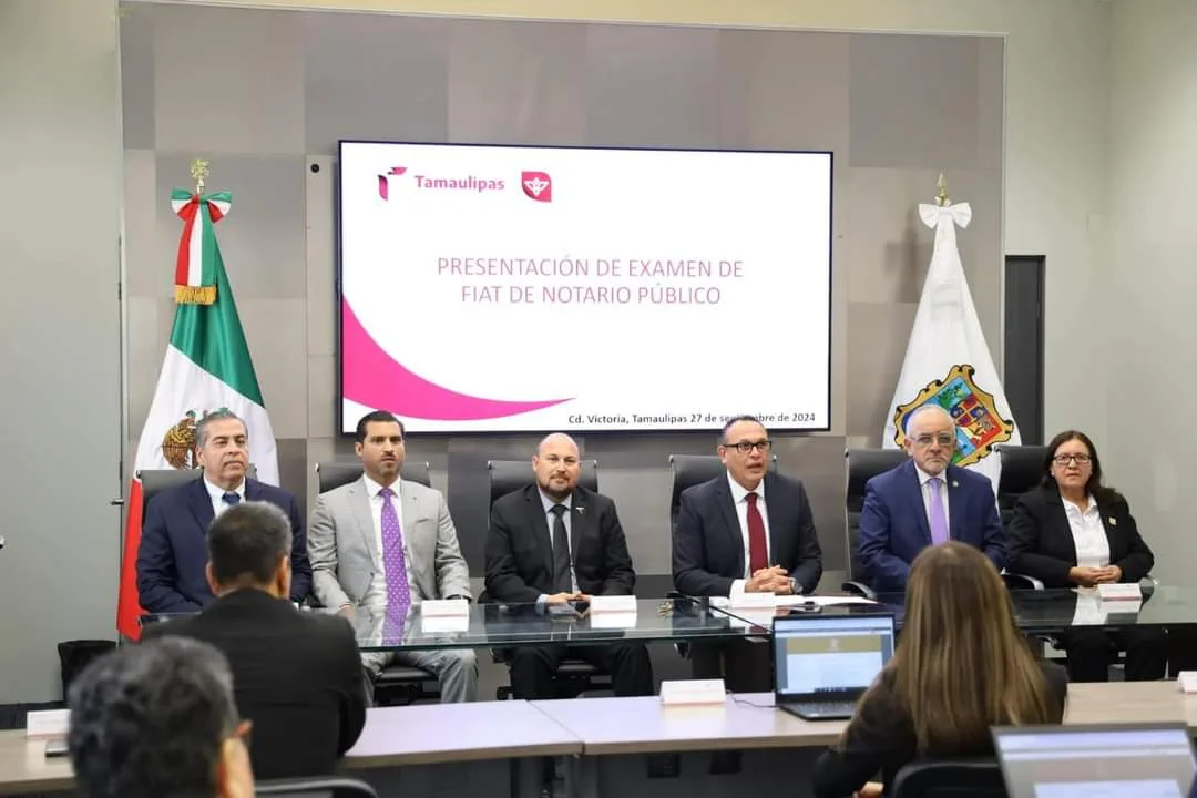 Examen para aspirantes a notarios se realiza en Tamaulipas