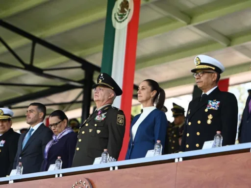 Claudia Sheinbaum, primera mujer liderada por Fuerzas Armadas