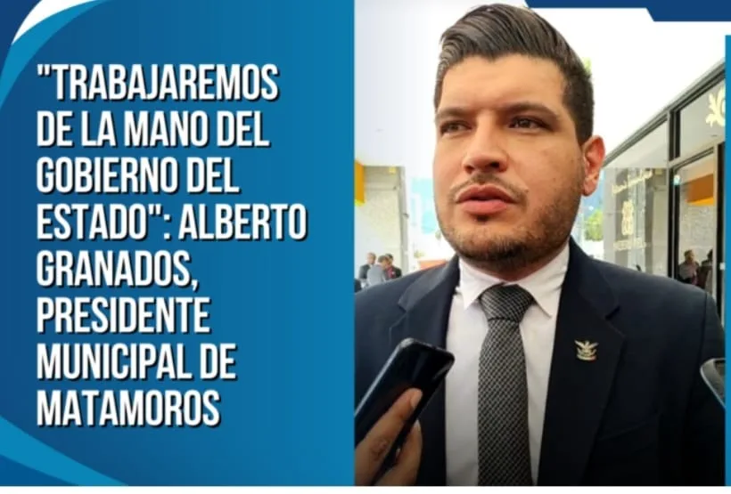 📢 El alcalde de Matamoros, Alberto Granados, reafirma la colaboración con el Gobierno del Estado para implementar proyectos clave que beneficiarán a todos los matamorenses.