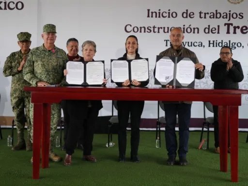 Claudia Sheinbaum encabeza inicio del Tren México-Pachuca