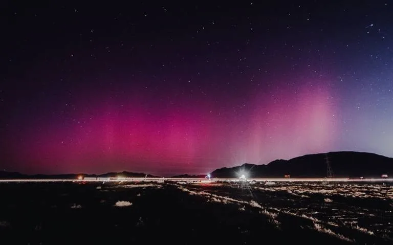 Auroras boreales volverán a iluminar Tamaulipas por tormenta geomagnética