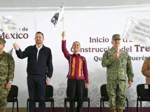 Claudia Sheinbaum inicia proyecto del tren México-Querétaro