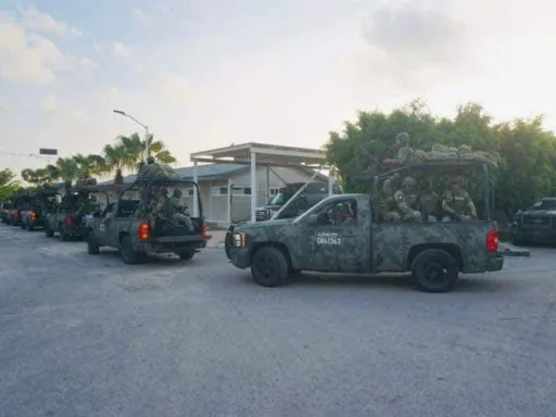 Militares despliegan equipo avanzado en Tamaulipas