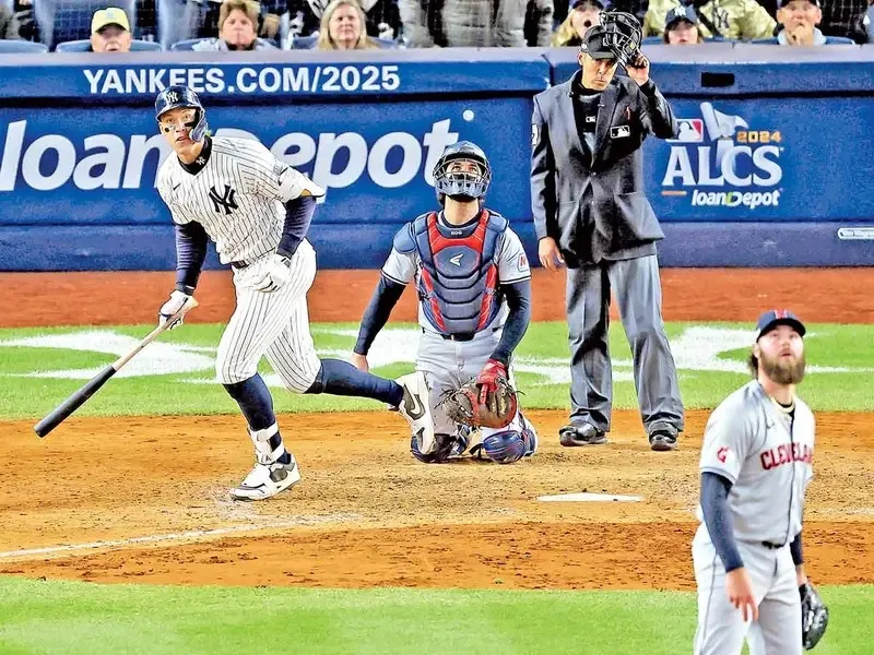 Aaron Judge lidera a Yankees en victoria sobre Guardians