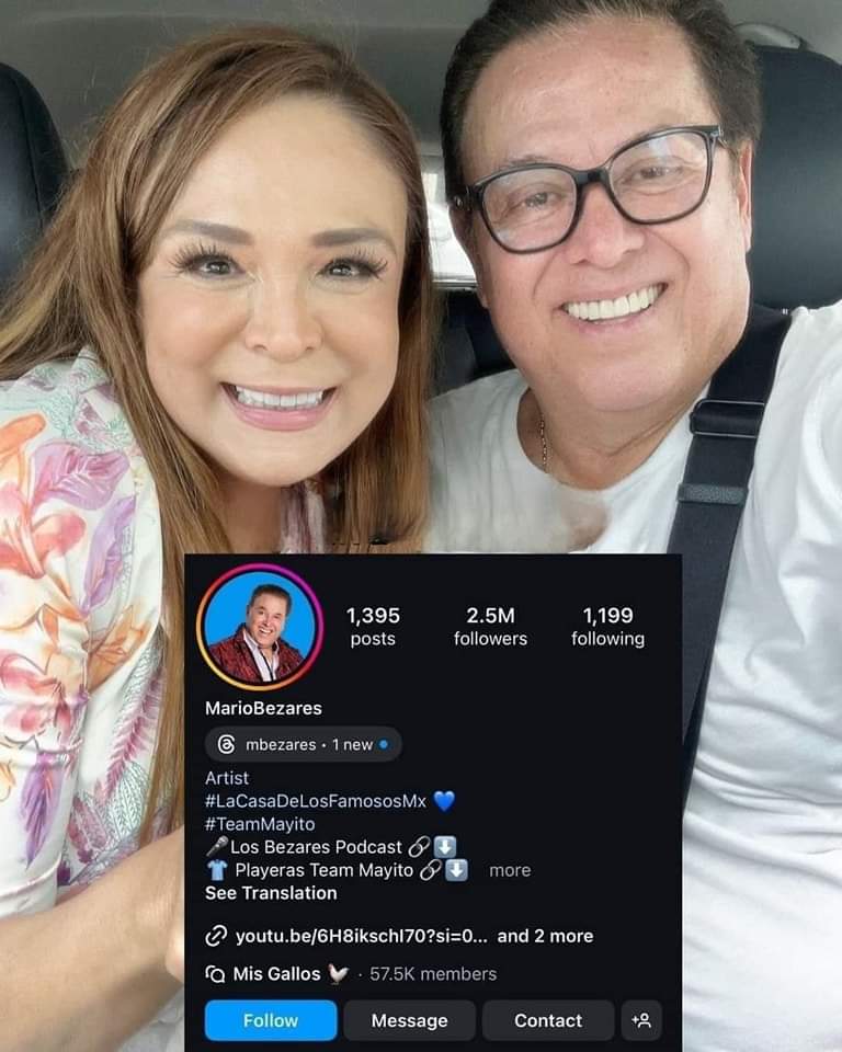 Mario Bezares pierde seguidores tras polémica con su esposa