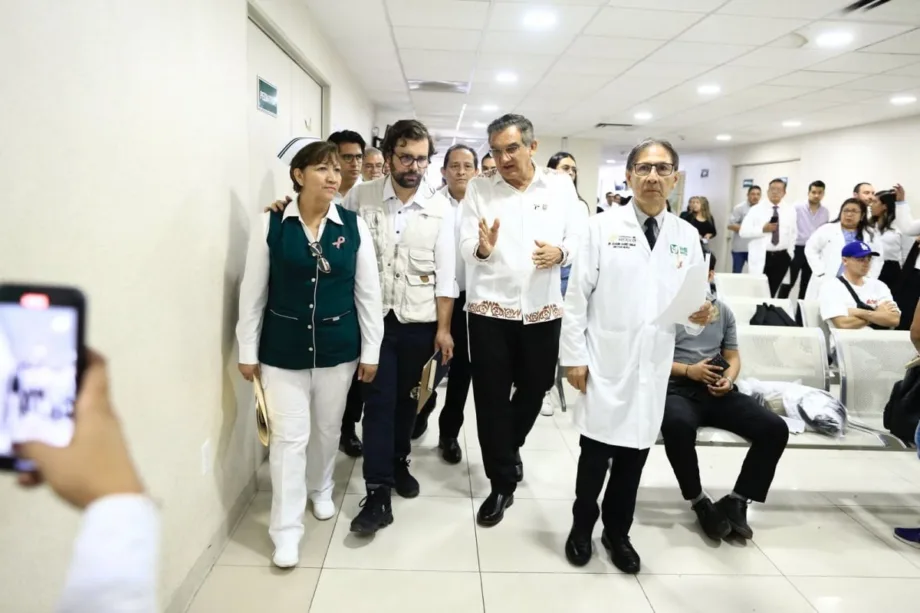 Alejandro Svarch visita Tamaulipas y acuerda inversión para Hospital Civil de Madero