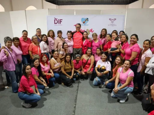 DIF Ciudad Madero Realiza Exitoso “Trenzatón 2024” en el Marco del Día Mundial de la Lucha contra el Cáncer de Mama